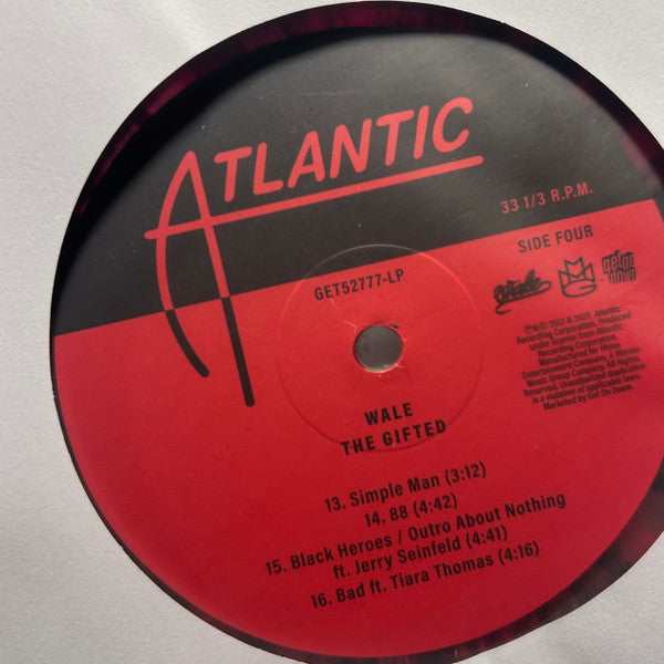 Wale : The Gifted (2xLP, Album, Ltd, RE, Spl)