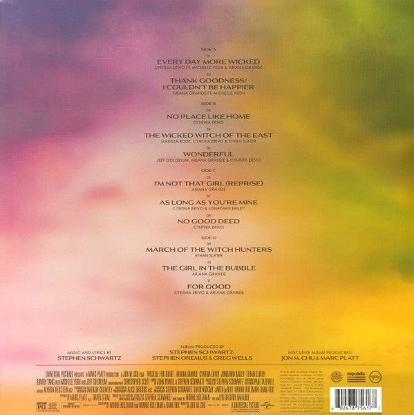 Stephen Schwartz : Wicked: For Good (The Soundtrack) (2xLP, Album)