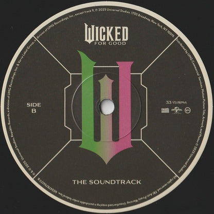 Stephen Schwartz : Wicked: For Good (The Soundtrack) (2xLP, Album)