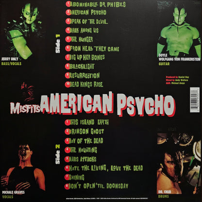 Misfits : American Psycho (LP, Album, Club, Ltd, Num, RE, RM, Gre)