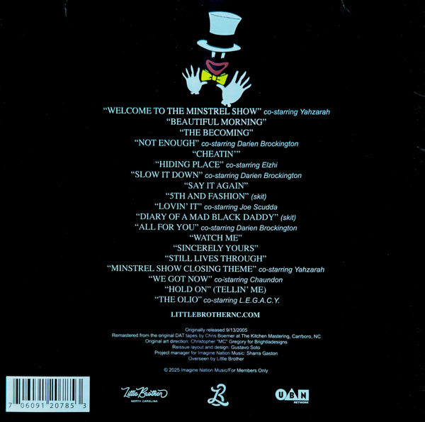 Little Brother (3) : The Minstrel Show (2xLP, Album, RSD, Dlx, RE, 20t)