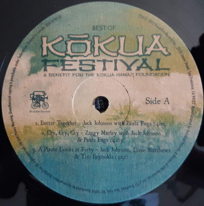 Jack Johnson & Friends* : Best Of Kokua Festival (2xLP, Comp)