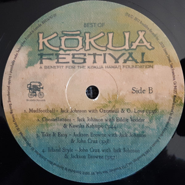 Jack Johnson & Friends* : Best Of Kokua Festival (2xLP, Comp)