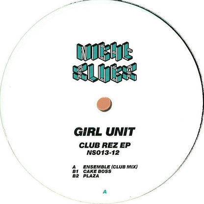 Girl Unit : Club Rez EP (2x12", EP, Whi)