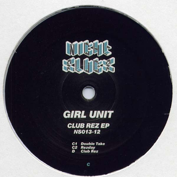 Girl Unit : Club Rez EP (2x12", EP, Whi)