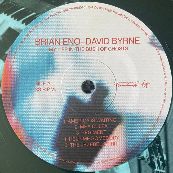 Brian Eno - David Byrne : My Life In The Bush Of Ghosts (LP, Album, Ltd, RE, RM, Cok)