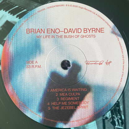 Brian Eno - David Byrne : My Life In The Bush Of Ghosts (LP, Album, Ltd, RE, RM, Cok)