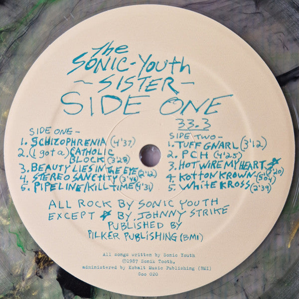 Sonic Youth : Sister (LP, Album, Ltd, RE, RP, Cle)