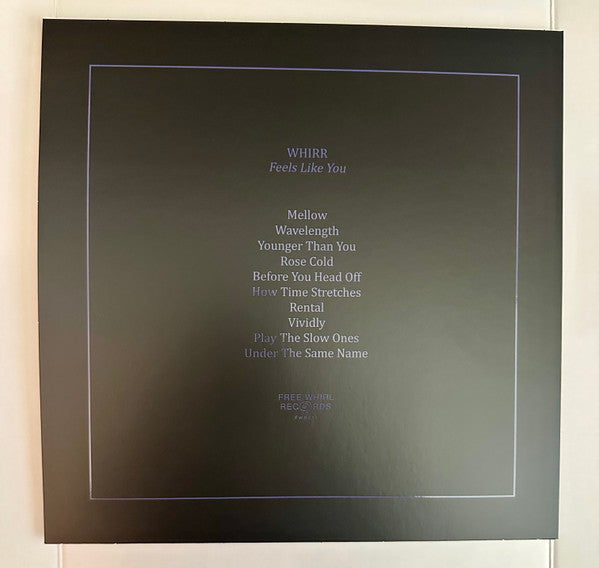 Whirr : Feels Like You (LP, Album, Ltd, Num, RP, Bla)