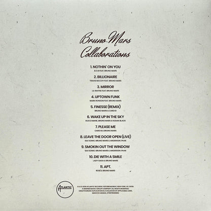 Bruno Mars : Collaborations (LP, Album, RSD, Comp)