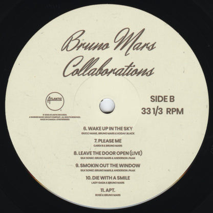 Bruno Mars : Collaborations (LP, Album, RSD, Comp)