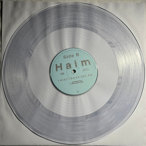 Haim (2) : Relationships EP (12", EP, RSD, Ltd, Cry)