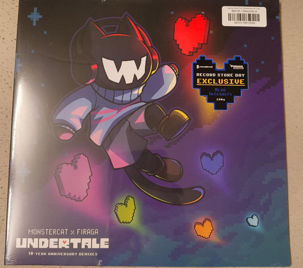 Various : Undertale (10-Year Anniversary Remixes) (LP, Album, RSD, Ltd, Blu)