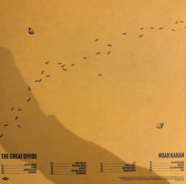 Noah Kahan : The Great Divide (2xLP, Album, Ltd, Hea)