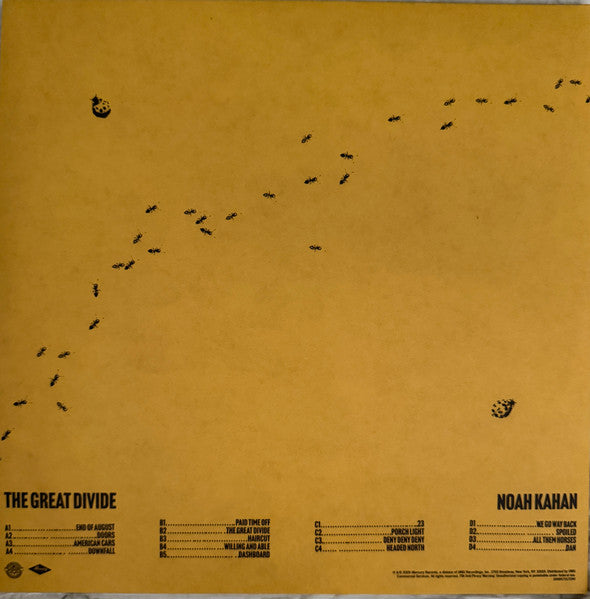 Noah Kahan : The Great Divide (2xLP, Album, Ltd, Ame)
