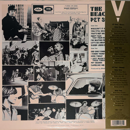 The Beach Boys : Pet Sounds (LP, Album, Mono, RE, RM, 180 + LP, Album, RE, RM, )