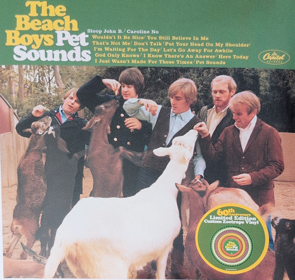 The Beach Boys : Pet Sounds (LP, Album, Mono, Ltd, RP, S/Edition, Zoe)