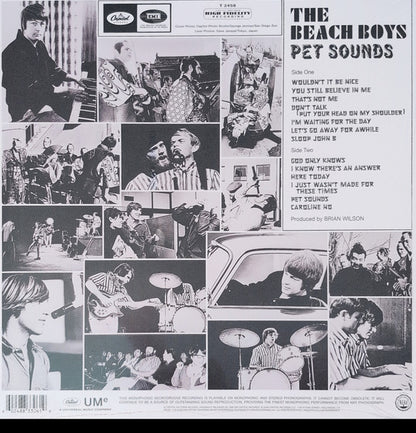 The Beach Boys : Pet Sounds (LP, Album, Mono, Ltd, RP, S/Edition, Zoe)