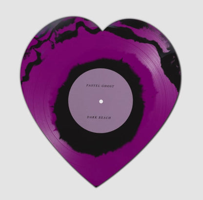 Pastel Ghost : Dark Beach (7", Shape, Single, Ltd, Hea)