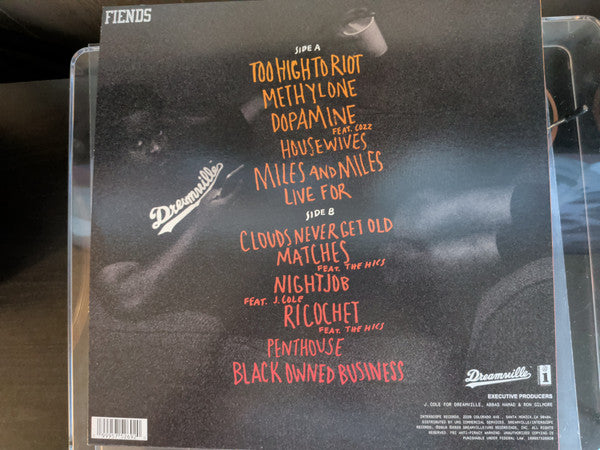 Bas (21) : Too High To Riot (LP, Album, Ltd, RE, Sun)