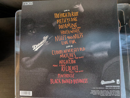 Bas (21) : Too High To Riot (LP, Album, Ltd, RE, Sun)