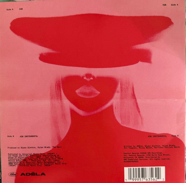 Adéla Jergová : KGB (7", Single, Ltd, Tra)