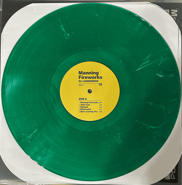 MJ Lenderman : Manning Fireworks (LP, Album, Ltd, Num, RE, Gre)