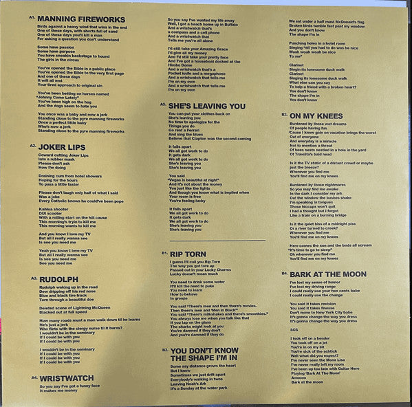 MJ Lenderman : Manning Fireworks (LP, Album, Ltd, Num, RE, Gre)