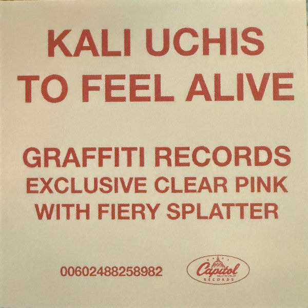 Kali Uchis : To Feel Alive (12", EP, Ltd, RE, Pin)