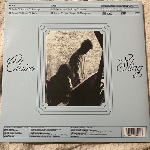 Clairo (2) : Sling (LP, Album, Num, RE, RP, 5th)