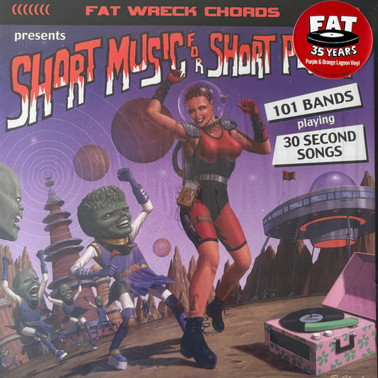 Various : Short Music For Short People (LP, Comp, RE, Pur)