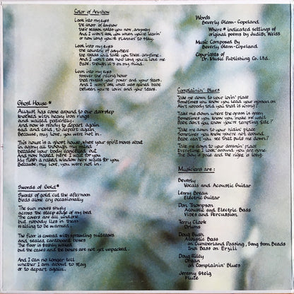 Beverly Glenn-Copeland : Beverly Glenn-Copeland (LP, Album, Gat)