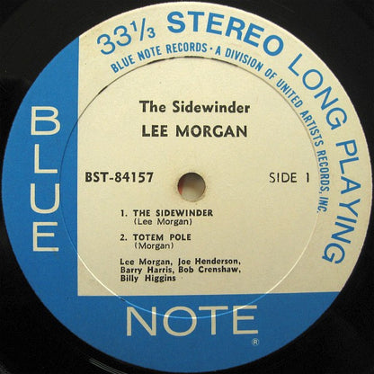 Lee Morgan : The Sidewinder (LP, Album, RE)