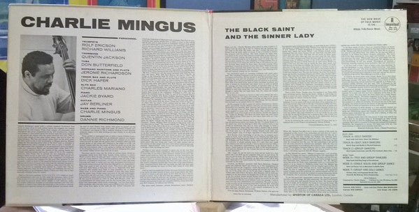 Mingus* : The Black Saint And The Sinner Lady (LP, Album, Gat)