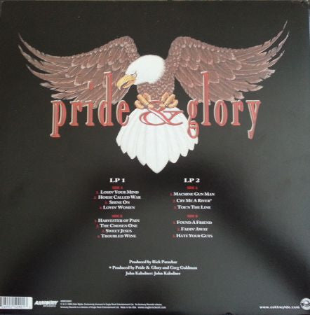 Pride And Glory* : Pride & Glory (2xLP, Album, RE, RM, Gre)