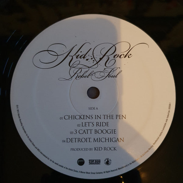 Kid Rock : Rebel Soul (2xLP, Album + CD, Album)