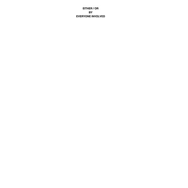 Everyone Involved : Either / Or (LP, Album, RE + 7", Single, RE + Ltd, RM)