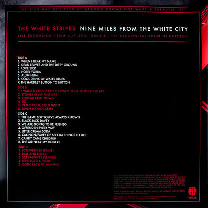 The White Stripes : Nine Miles From The White City (LP, Red + LP, Whi + Ltd)