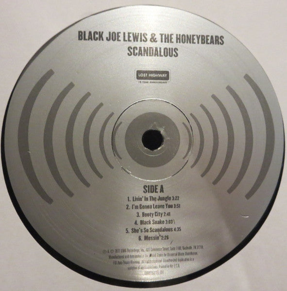 Black Joe Lewis & The Honeybears : Scandalous (2xLP, Album, Gat + CD, Album)