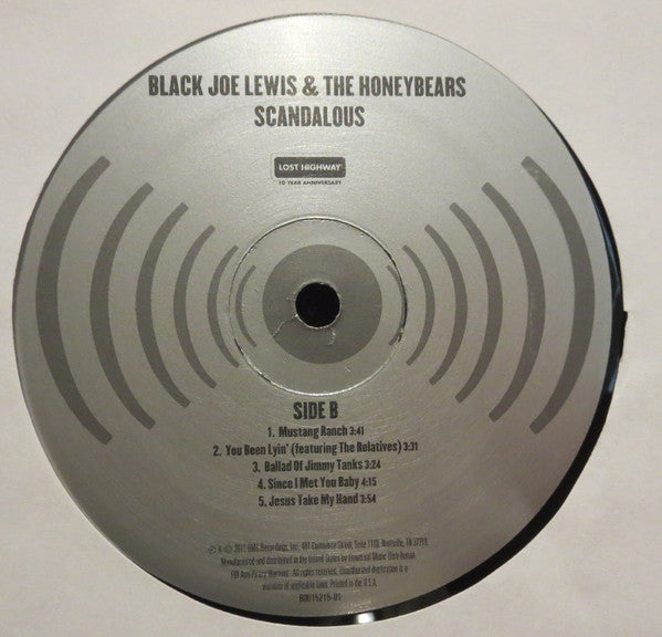 Black Joe Lewis & The Honeybears : Scandalous (2xLP, Album, Gat + CD, Album)