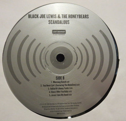 Black Joe Lewis & The Honeybears : Scandalous (2xLP, Album, Gat + CD, Album)