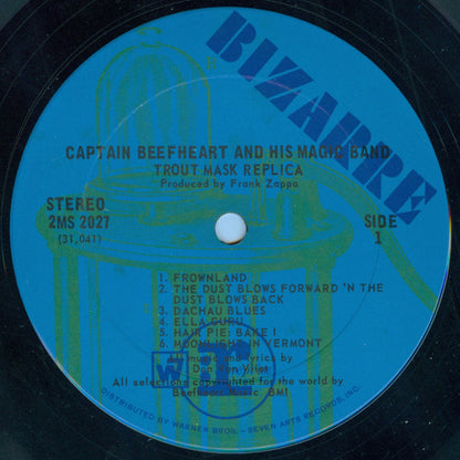 Captain Beefheart & The Magic Band : Trout Mask Replica (2xLP, Album, RE, Ter)
