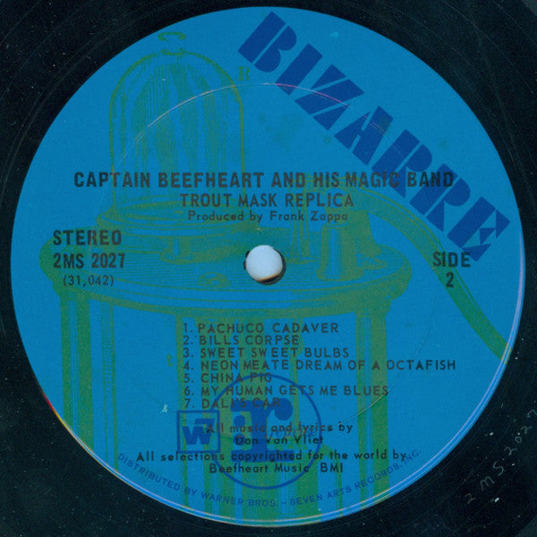 Captain Beefheart & The Magic Band : Trout Mask Replica (2xLP, Album, RE, Ter)