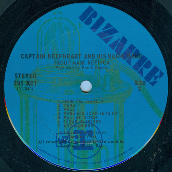 Captain Beefheart & The Magic Band : Trout Mask Replica (2xLP, Album, RE, Ter)