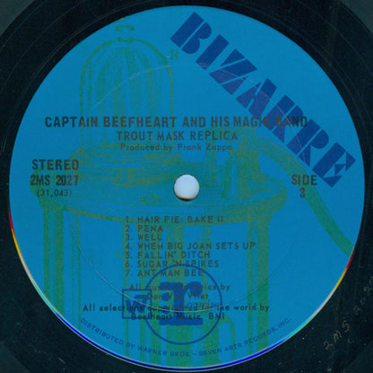 Captain Beefheart & The Magic Band : Trout Mask Replica (2xLP, Album, RE, Ter)