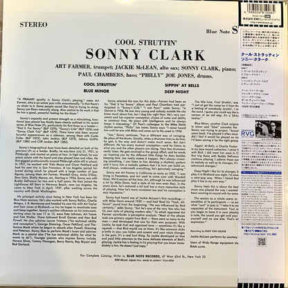 Sonny Clark : Cool Struttin' (LP, Album, RE)
