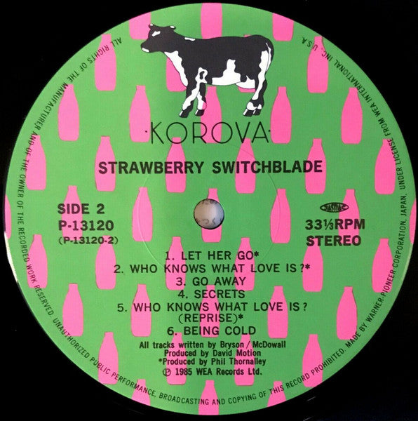 Strawberry Switchblade : Strawberry Switchblade (LP, Album)
