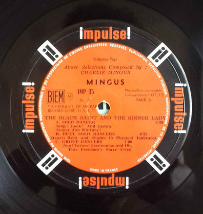 Charles Mingus : The Black Saint And The Sinner Lady (LP, Album, Mono)