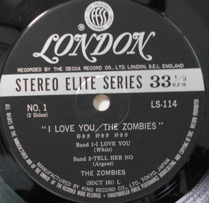 The Zombies : I Love You (7", EP)