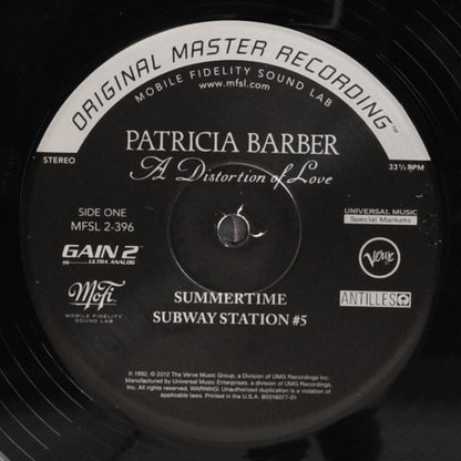 Patricia Barber : A Distortion Of Love (2xLP, Album, Ltd, Num, RE, RM, S/Edition, 180)